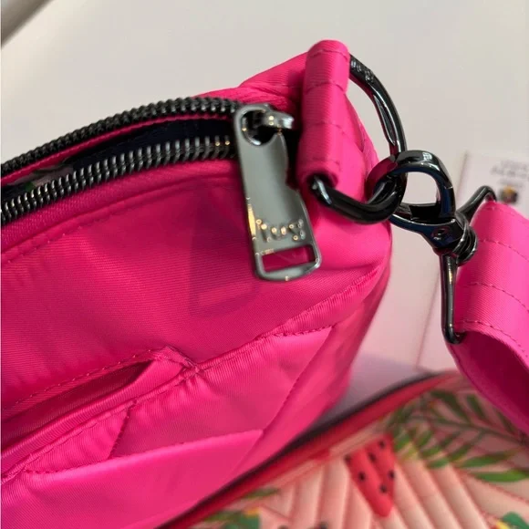 Lug Flare 2 Crossbody Bag with straddle watermelon wallet - Picture 5 of 12